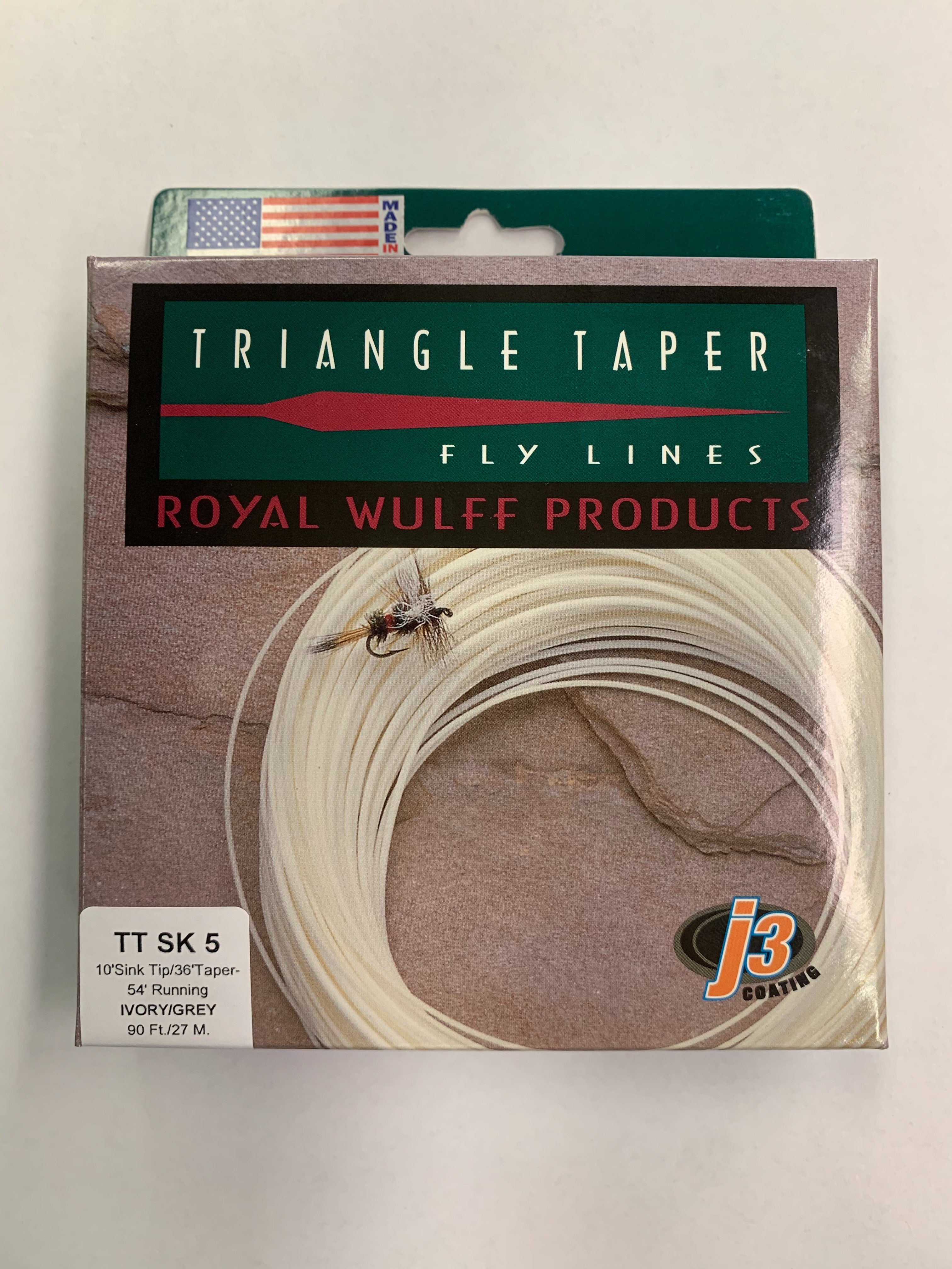 Royal Wulff Triangle Taper Saltwater Fast Sinking Fly Line – Dette
